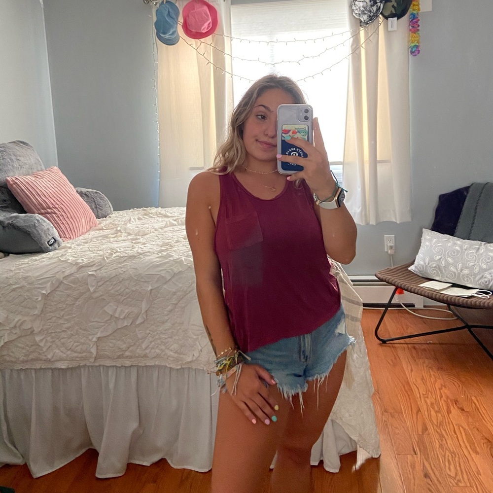 ✰ ✰ SUPER SOFT RAZOR BACK RED TANK ✰ ✰